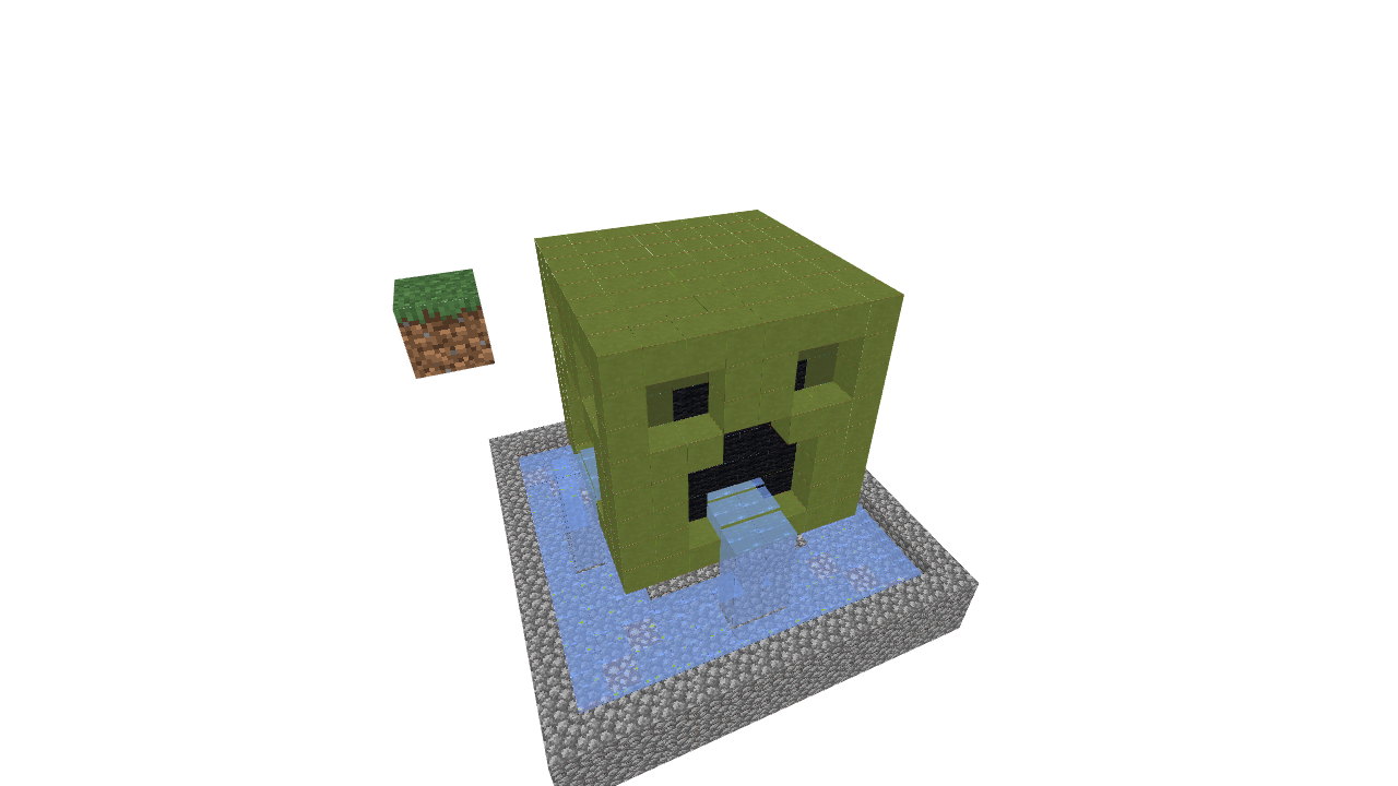 Creeper fountain