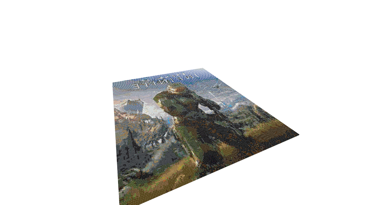 halo Pixel art