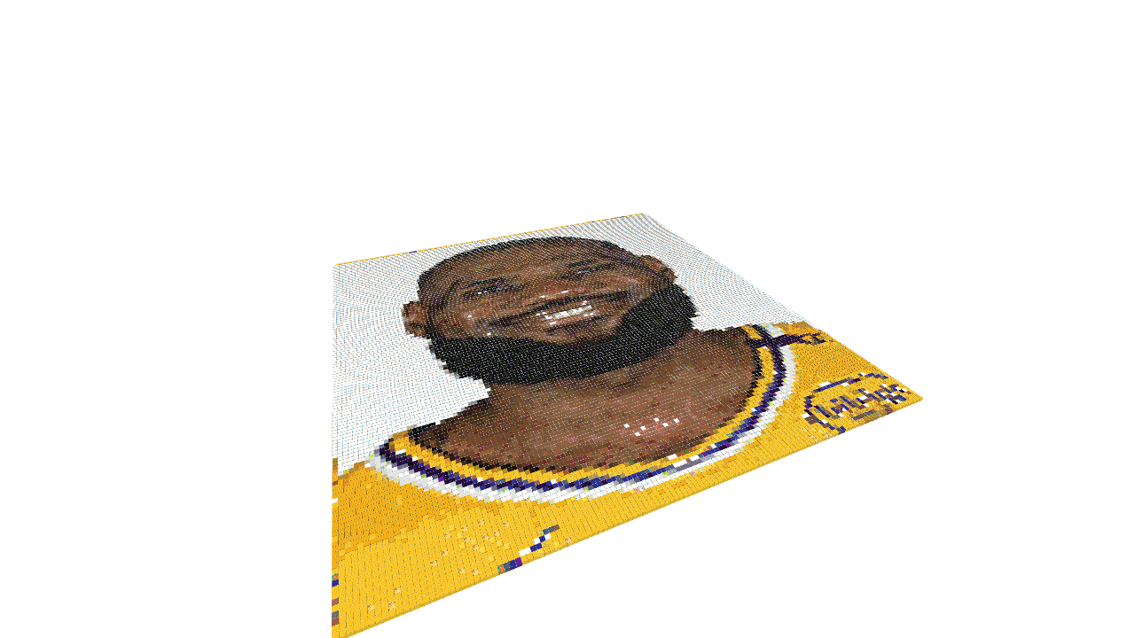 Map Art Lebron
