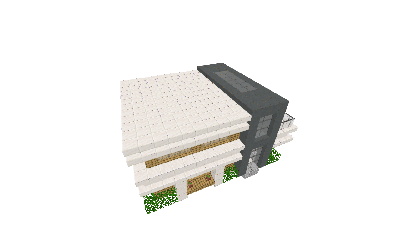 Modern oak house